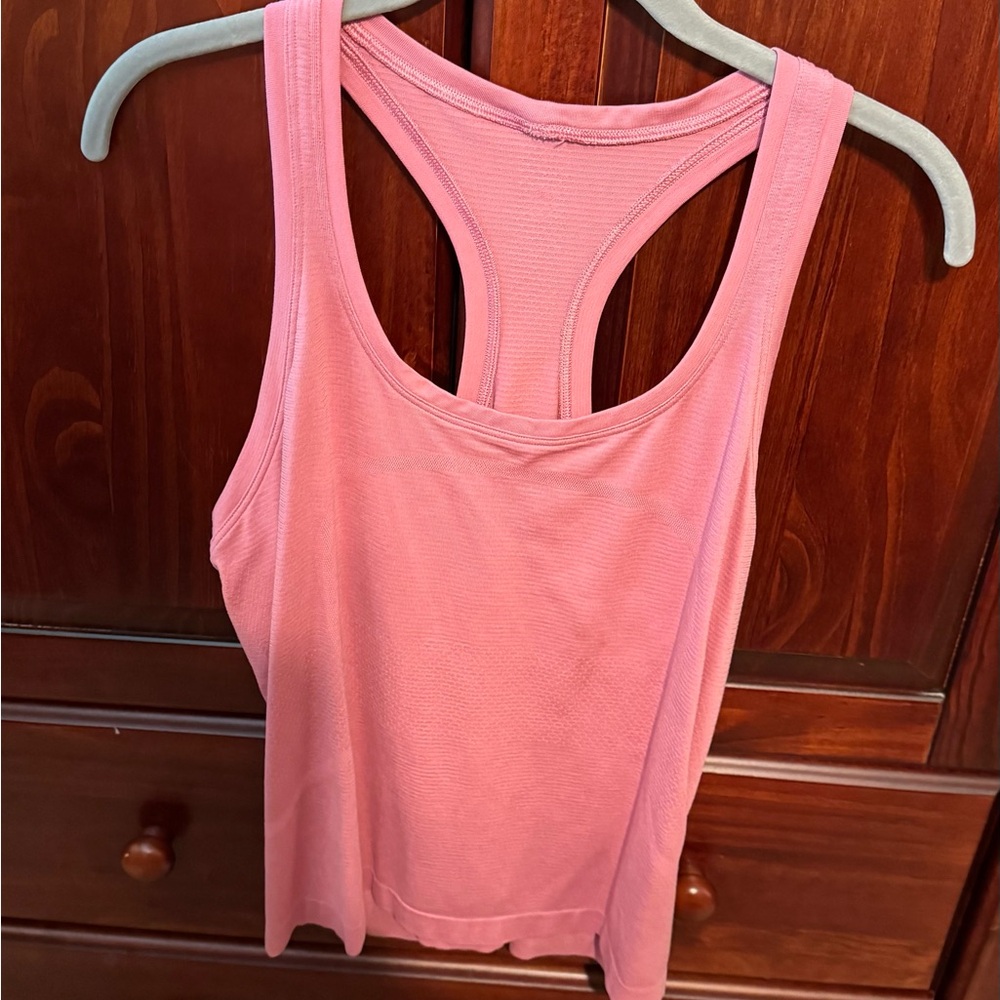 Lululemon Swiftly Tech Tank Pink Blossom Size 12